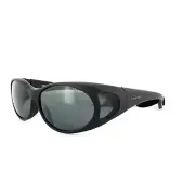 Polaroid Suncovers Fitover Sunglasses P8900 KIH Y2 Black Grey Polarized