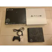 在飛比找蝦皮購物優惠-ps4 pro王國之心主機，含限定手把