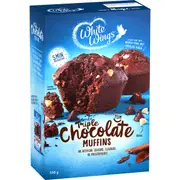 White Wings Muffin Mix Triple Chocolate 550g