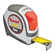 Heavy-Duty 8m Retractable Tape Measure with Nylon Coating and Steel Clip