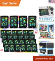 48 Pieces LCD Writing Tablet Doodle Pads Bulk for Kids 8.5 Inch LCD Drawing B...