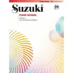 【599免運費】SUZUKI PIANO SCHOOL VOL.4 鈴木鋼琴教本 【第四冊+CD】 00-32632