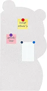 Felt Bulletin Board | Push Pin Panels Decorative Picture Display Board | Aesthetic Wall Bulletin Panel Photo Display Decor for Pictures Cards Decorations