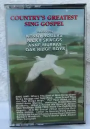 NOS Sealed - Country’s Greatest Sing Gospel Cassette Tape- Kenny Rogers-Skaggs