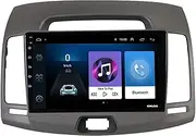 Sat Nav GPS Navigator Car Radio Stereo for Hyundai Elantra 2008-2010, Android 8.1MP5 Player Navigator 9 Inch Double Din with Rear View Camera