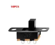 10pcs SPDT Mini 1P2T 2-Position 5mm Vertical Slide Switch for PCB Arduino