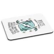 Pisces Horoscope PC Computer Mouse Mat Pad - Star Sign Astrology Zodiac Birthday