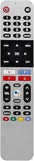 New TV Voice Remote Control Replacement for Skyworth Panasonic Toshiba Kogan Smart LED TV 539C-268935-W000 539C-268920-W010 TB500 with Hot Keys