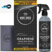 Magic Shield Graphene Ceramic Spray Coating - LAST so LONG! Quick & Easy for Car