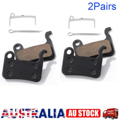 2 pairs Disc Brake Pads for Shimano M785/M615/Deore XT/ XTR Resin MTB Bike Disc