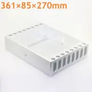 Power Amplifier Chassis DIY Heatsink CNC Enclosure Preamplifier W361 H85 D270mm