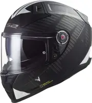 LS2 FF811 Vector II Splitter Helmet, grey-silver, Size 4XL 67 68 for Men Grey Silver