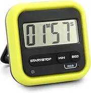 Digital Kitchen Timers for Cooking, Kitchen Timer Digital Stopwatch with Loud Alarm LCD Count up or Countdown Timer for Cooking Shower Bathroom Kids Classroom