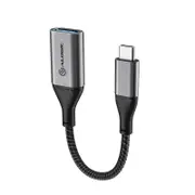 Alogic 15Cm Super Ultra Usb-C To Usb-A Adapter - Space Grey Charge, Sync & Power