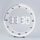 LED Luminous Clock Versatile Hanging Or Desk Clock Clock Function For Classroom