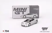 1:64 BUGATTI EB110 GT GRIGIO CHIARO MINI GT 704