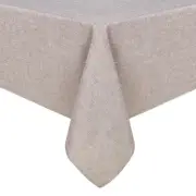 Water Resistant Square Table Cloth 54x54 Inch Faux Linen Decorative Tablecloths