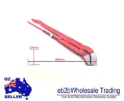 Swedish Pattern Pipe Wrench S Shape type sizes 3 inches for nuts to 103 mm