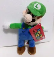 SUPER MARIO OFFICIAL NINTENDO 8" LUIGI PLUSH FIGURE