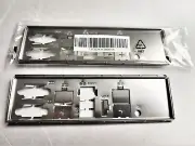 ASRock X570D4U-2L2T I/O SHIELD BACK METAL PLATE, Model 13G024313000AK - NEW