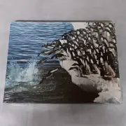 Springbok Penguin Plunge Jigsaw Puzzle 500 Pieces New Factory Sealed 18" x 23.5"