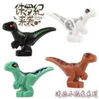 在飛比找蝦皮購物優惠-兼容樂高迷你小恐龍暴龍霸王三角龍侏羅紀世界公園拼裝積木玩具 