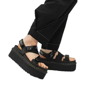 Dr.Martens KIMBER WEBBING STRAP SANDALS 女款 加厚底 馬丁 馬汀 涼鞋 (黑色)