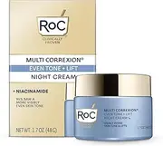 RoC Multi Correxion 5 in 1 Restoring/Anti Aging Facial Night Cream with Hexinol, 1.7 Oz (Packaging May Vary)