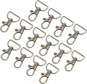 HAWILLOSCH Lobster Claw Clasp Lanyard Snap Hooks 35pcs Swivel Keychain Metal Hooks for DIY Accessories