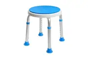 Altus Adjustable Swivel Shower tool Seat Bench with Anti-Slip Rubber Tips for Safety and Stability