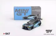 1:64 BMW M4 GT3 #97 TURNER MOTORSPORT 2023 IMSA LAGUNA SECA GTD 2nd MINI GT 647