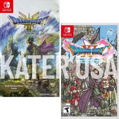 Dragon Quest III HD-2D Remake + XI S: Echoes Switch New Game Bundle Special
