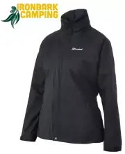 Berghaus Womens Calisto Jacket, Black, Size 16 - Raincoat