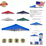 Sturdy Waterproof 10x10 Canopy Replacement Top with Air Vents - Fits Most Frames