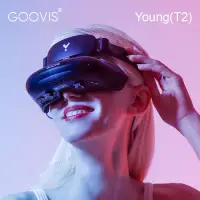 在飛比找Yahoo奇摩購物中心優惠-GOOVIS T2 酷睿視 Young 頭戴顯示器-黑色