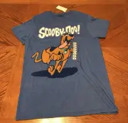 Scooby Doo Adult New T-Shirt - Scooby Running With Tongue Out Size Small