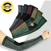 Cooling UV Sun Protection Compression Arm Sleeves for Men & Women Sunblock Cover