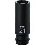 Kyoto Tools (KTC) BP4L23TP 1/2 Impact Wrench Socket (Deep Thin) 0.9 inch