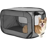 Foldable Dog Crate Cat Cage Pet Travel Kennel Puppy Play Pen Pop up Tent♈⇖