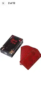 Horror Eerie Tarot Deck, 78 Cards Fortune Telling Card Game Gift Wiccan