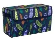Thirty-One Get Creative Case Falling Feathers Organizer Craft Storage Bag New