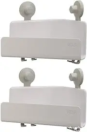[Joseph Joseph] EasyStore Corner Shower Shelf (2-Pack) - White