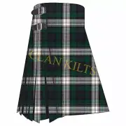 Black Watch Dress 8-yard Scottish Handmade Traditional Tartan Kilt For Men