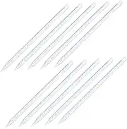MOTHNUR 100pcs Reusable Nail Stick Double Sided Cuticle Pusher Kit for Manicure Mini Cuticle Pusher Tools Dead Skin Removal for Fingernails Home Use