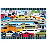 Melissa & Doug Traffic Jam Floor Puzzle 24 Piece