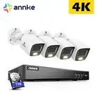 ANNKE 4K Home CCTV Security Camera System 8CH DVR 1TB Person Vehicle Detection