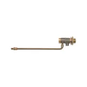 Philmac 1/2" 15mm UltraPHIL Brass Float Valve With 250mm Lever