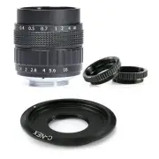 Fujian 50mm f1.4 CCTV C Mount Lens for Sony NEX E Mount Camera NEX5T NEX3C A7