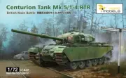 VESPID MODELS VS720017 1/72 British Main Battle Tank Centurion Mk 5/1-4.RTR
