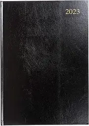 Collins Essential A4 Week to View 2023 Diary - Black